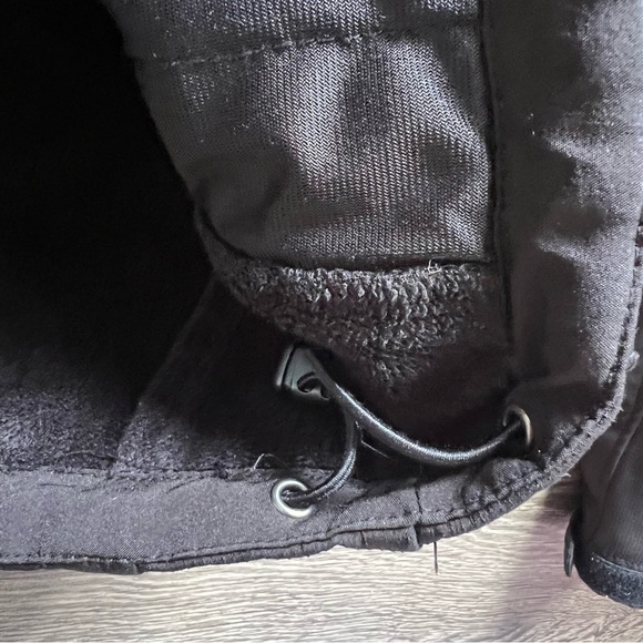 Black Diamond Jacket Coat Black Softshell Fleece Lined Men's size XL - Picture 5 of 9